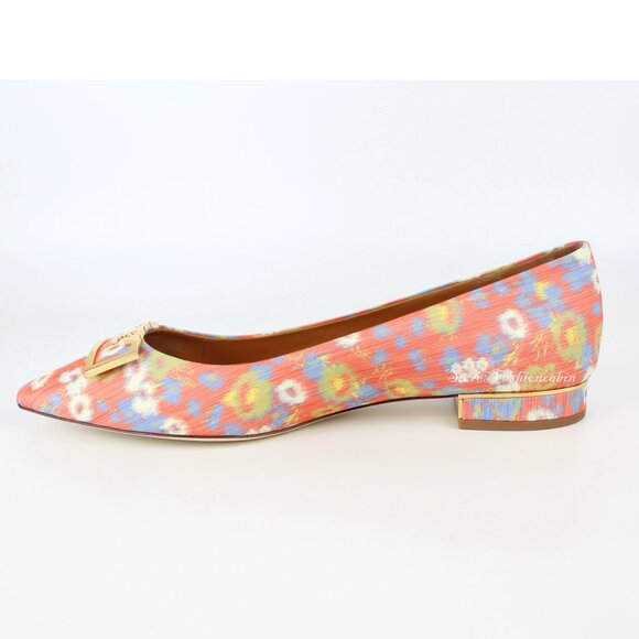 NEW Tory Burch Gigi Floral Jacquard Ballet Flats | for Work to Weekend Events - Picture 3 of 16